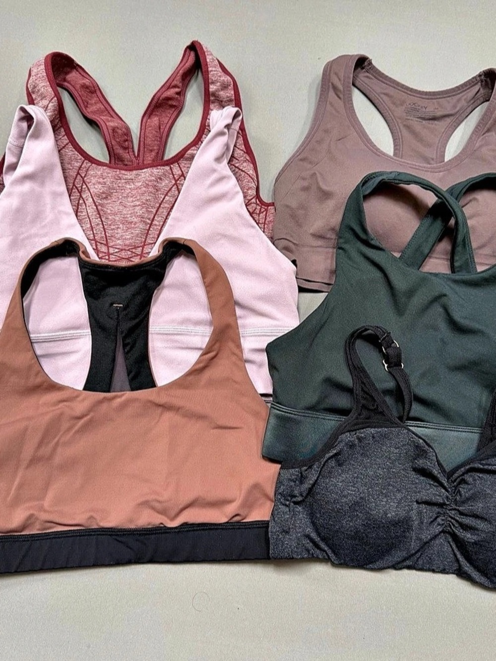 Women’s Sports Bra Bundle Lot Lululemon RBX Jockey Size M 10 Athletic